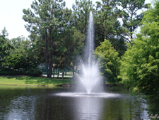 Lake fountain